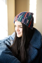 Ribbed Hat (Crochet) thumbnail