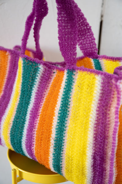 Multicolor Bag (Crochet) – Lion Brand Yarn