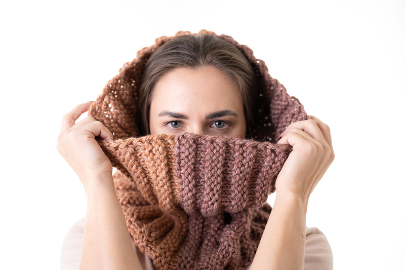 Welted Rib Cowl (Knit)