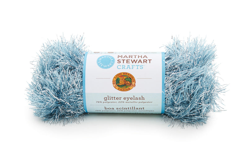 Martha Stewart Crafts® Glitter Eyelash Yarn - Discontinued