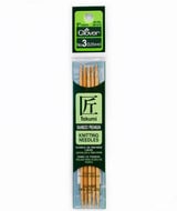 Clover Bamboo Needles Double Pointed 5" (Sizes 0 to 10.5) thumbnail