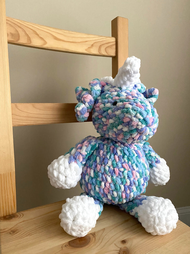 Pillow Unicorn (Crochet)