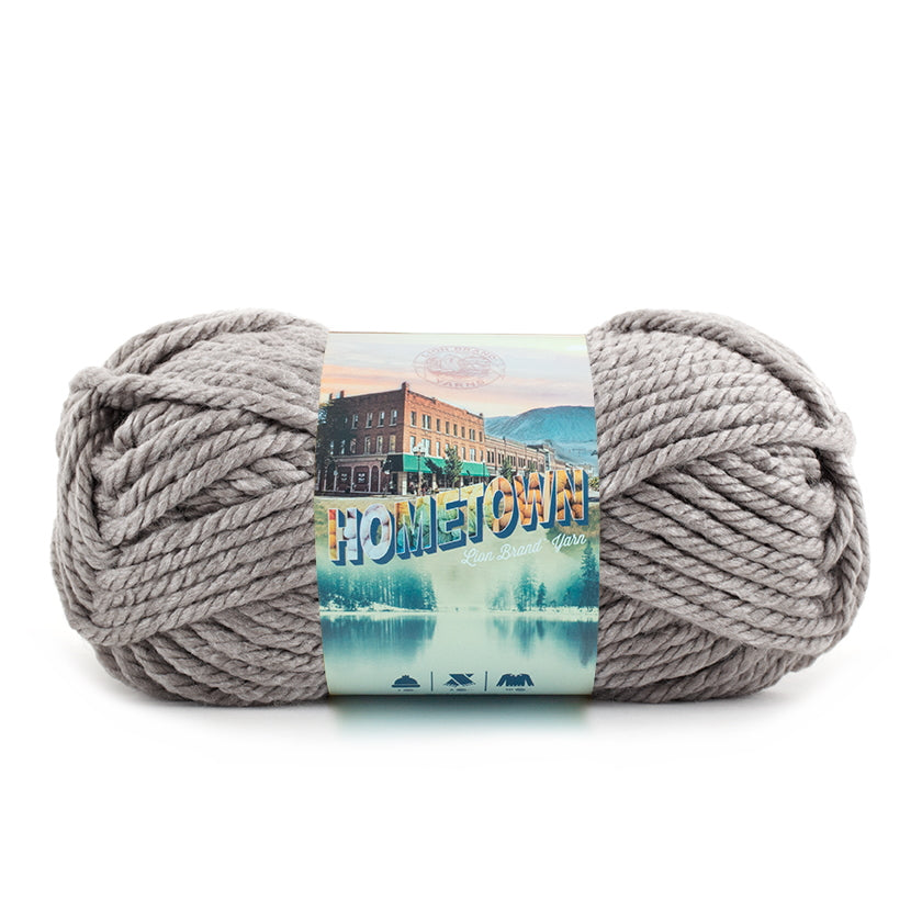Lion Brand Yarn Hometown Yarn, Bulky Yarn, Yarn for Knitting and  Crocheting, 1-Pack, San Diego Navy