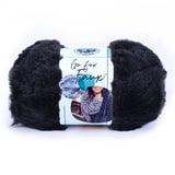 Lion Brand Yarn Fun Fur 100% Polyester Lot Of 3 Skein Color South Beach