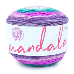 Lion Brand Ice Cream Yarn - Strawberry - Fuchsia White Pink Print, 1 ct -  Kroger