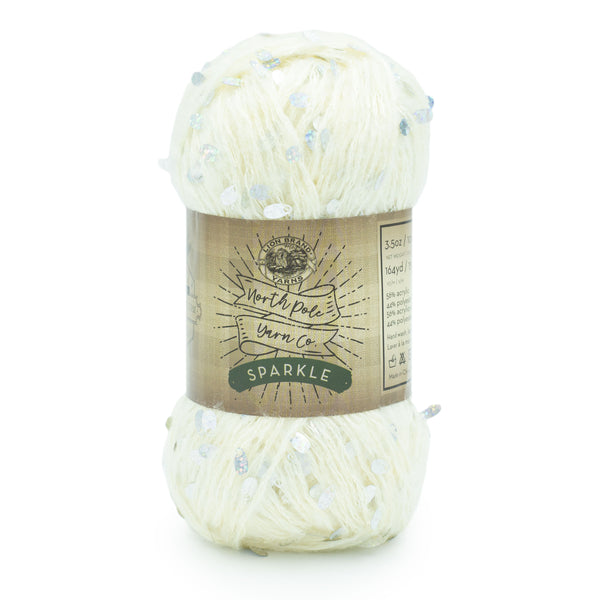 North Pole Yarn Co Sparkle Yarn Lion Brand Yarn