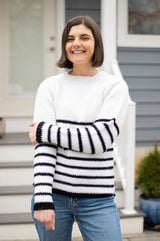 Crochet Kit - David Striped Sweater thumbnail