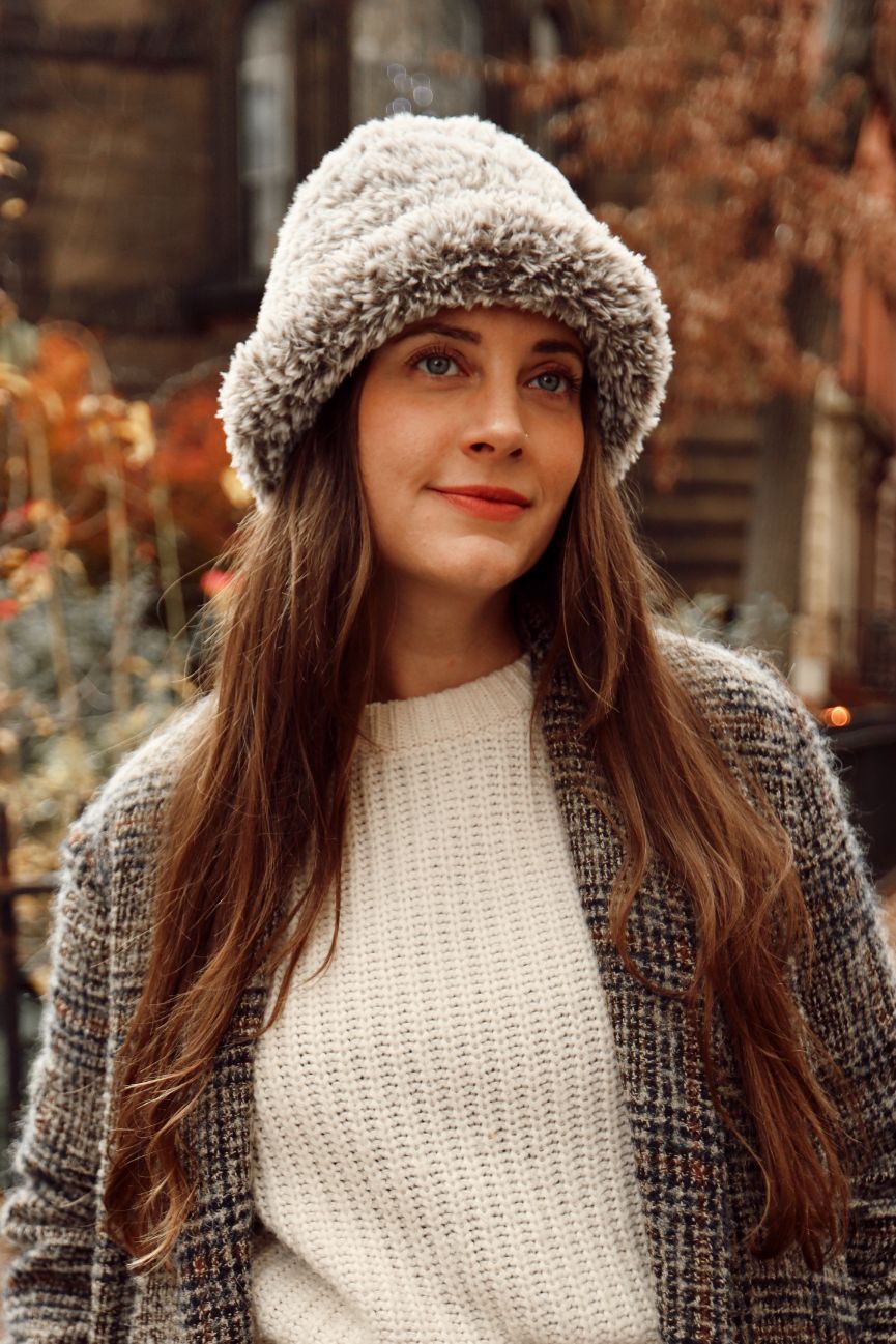 Knit Kit - Sophie Bucket Hat – Lion Brand Yarn