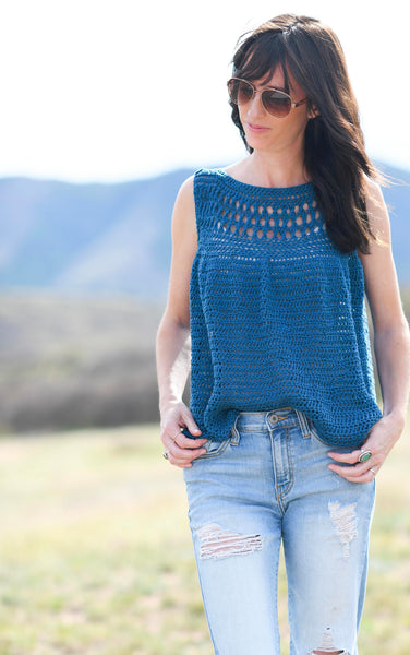 Crochet Kit - Summer Vacation Crocheted Top – Lion Brand Yarn