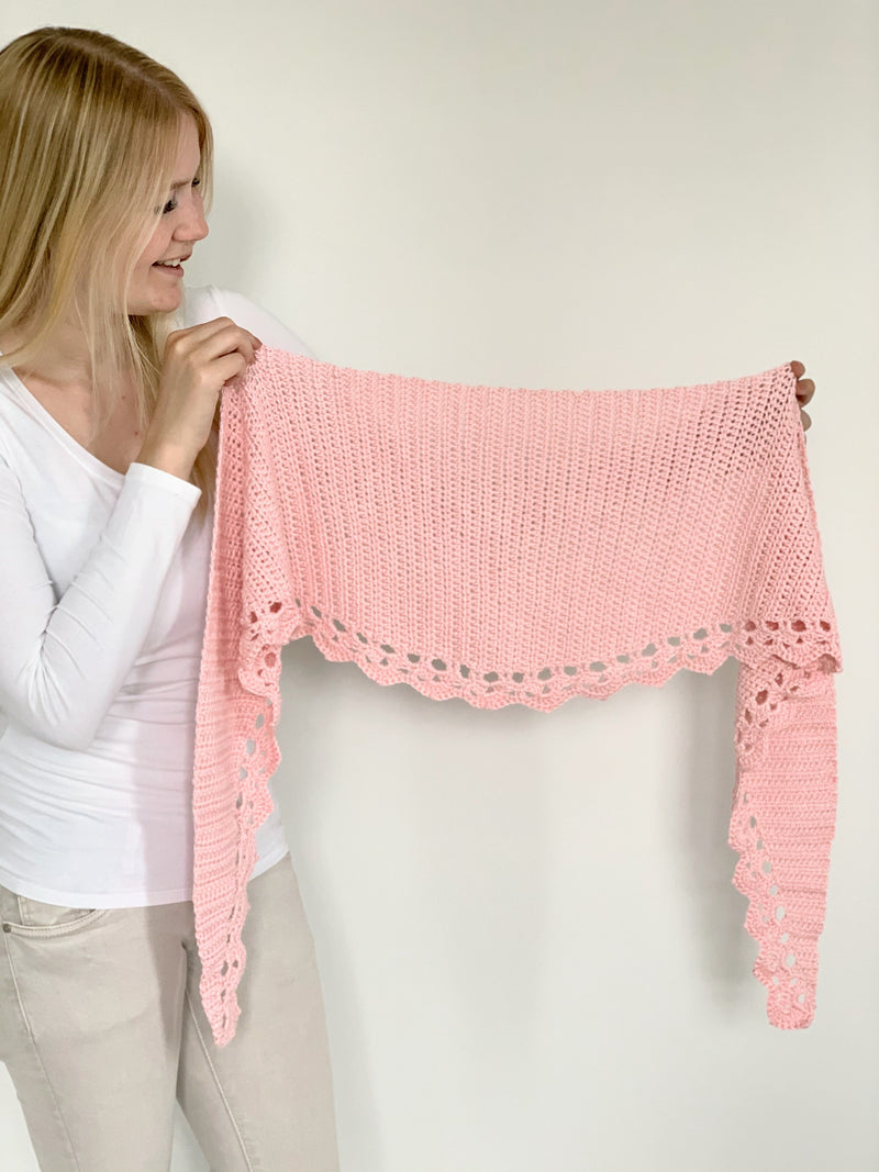 Crochet Kit - To The Point Shawl