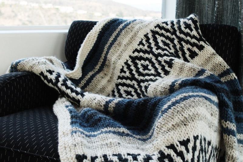 Knit Kit - Mexican Blanket