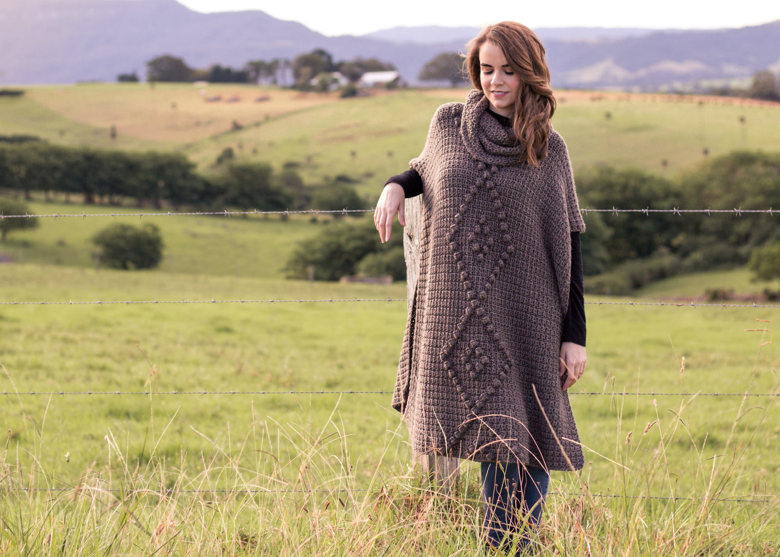 Crochet Kit - Alsace Poncho – Lion Brand Yarn