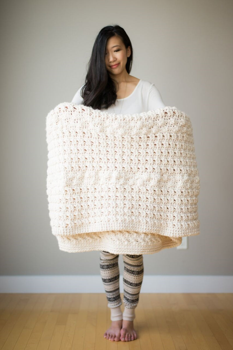 Crochet Kit - Cross Bobble Blanket