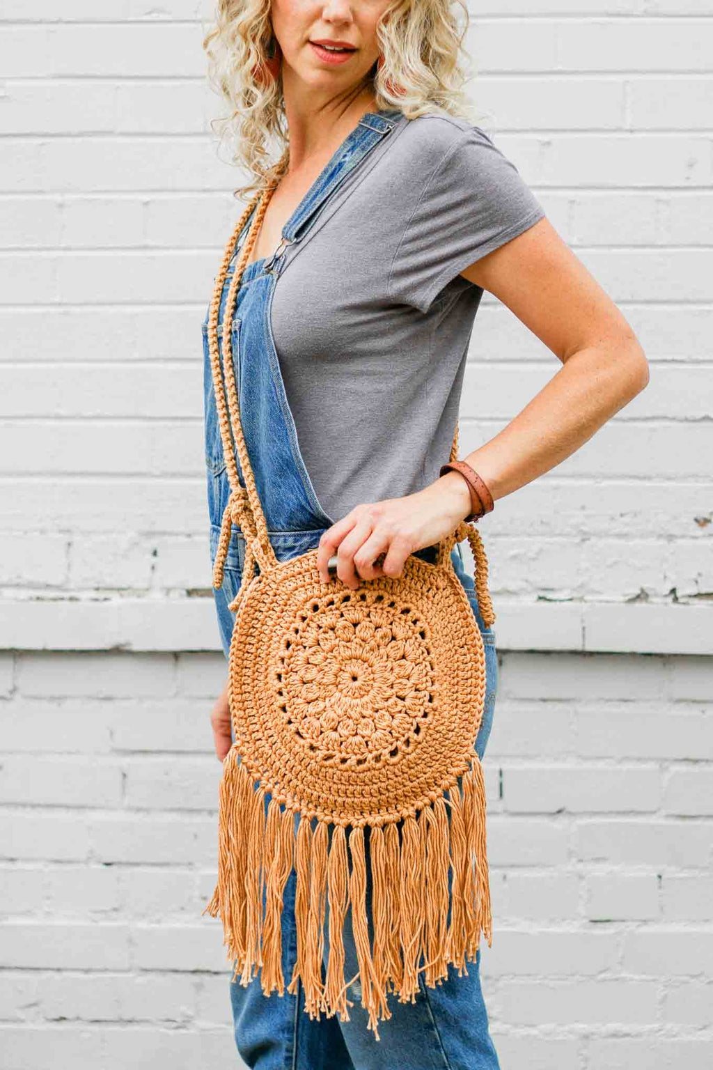 Crochet Kit Street Fair Boho Purse – Lion Brand Yarn
