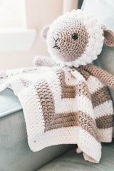 Crochet Kit - Little Lamb Lovey thumbnail