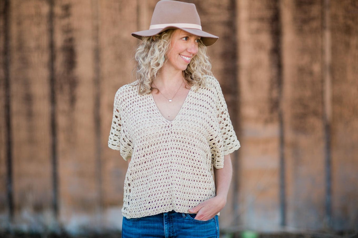 Crochet Kit Saratoga Poncho Top – Lion Brand Yarn