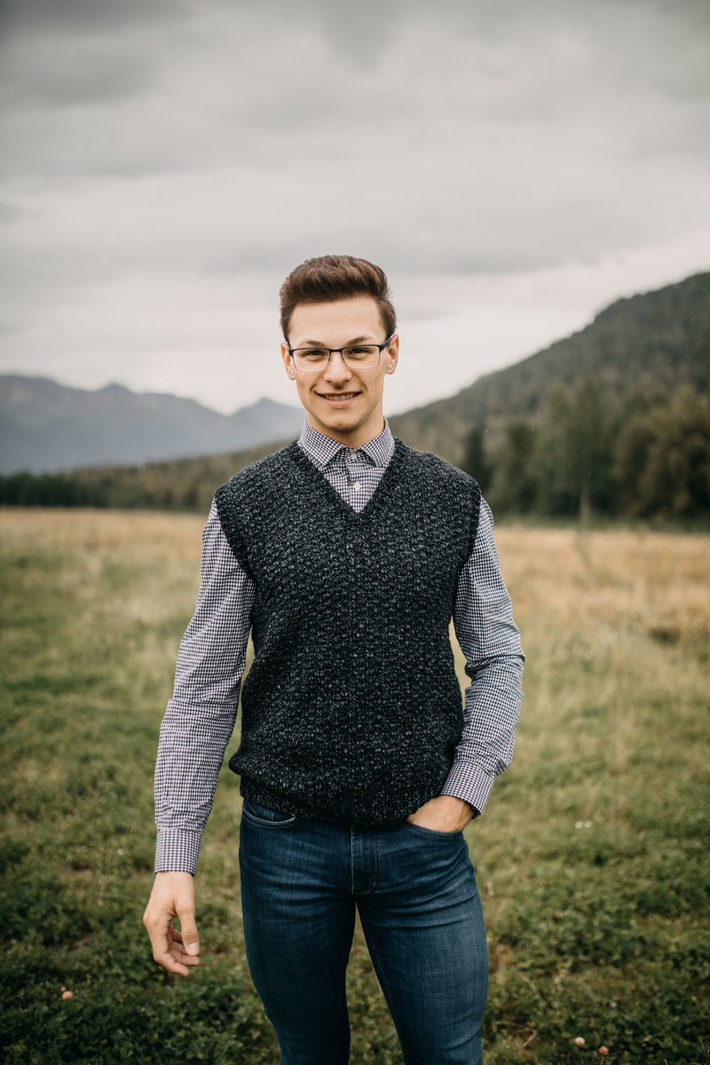 mens dress sweater vests Crochet Kit