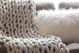 Knit Kit - Yooge Big Knit Blanket thumbnail