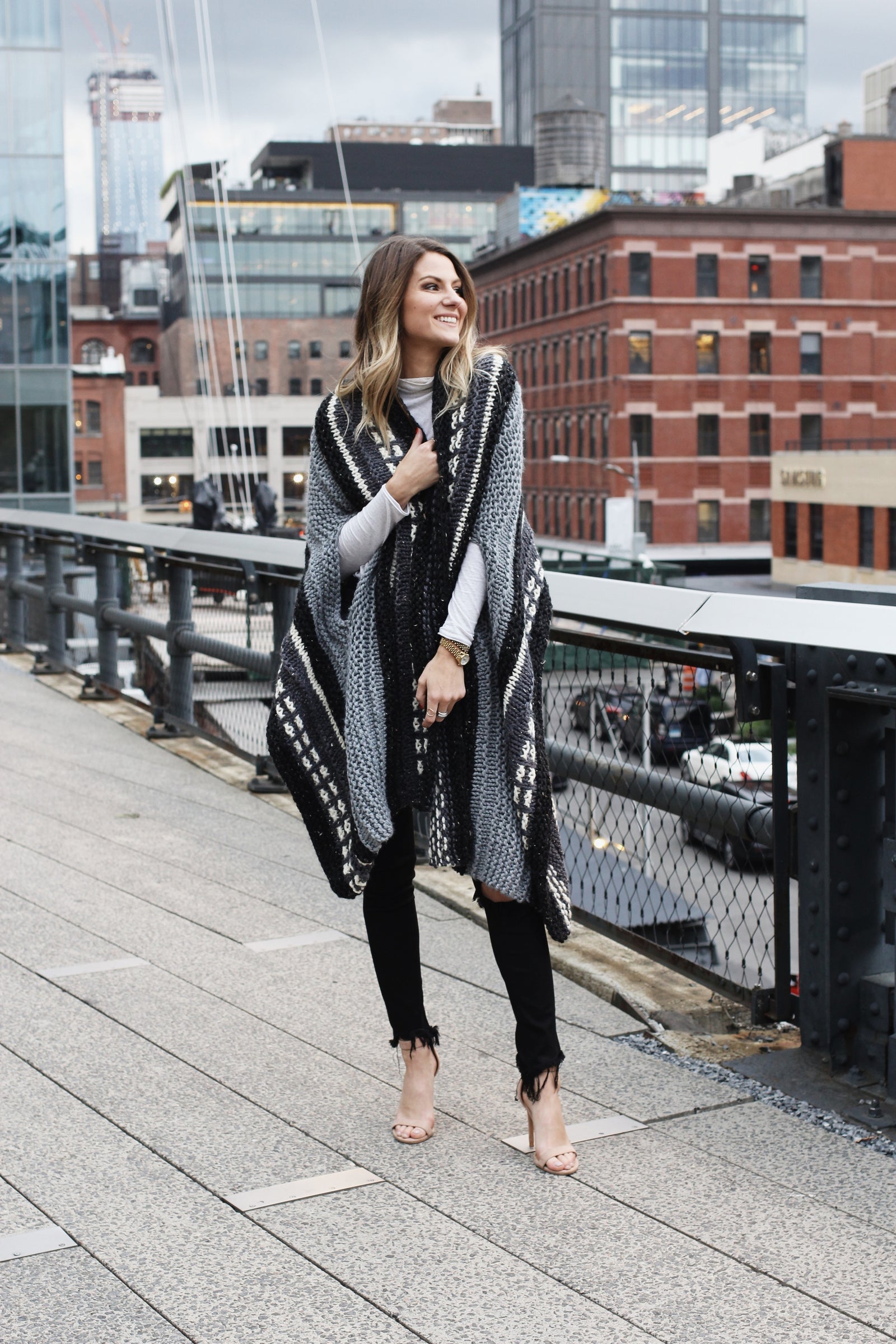 Knit Kit - Alphabet City Cape Scarf – Lion Brand Yarn