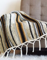Crochet Kit - Mexican Serape Blanket thumbnail