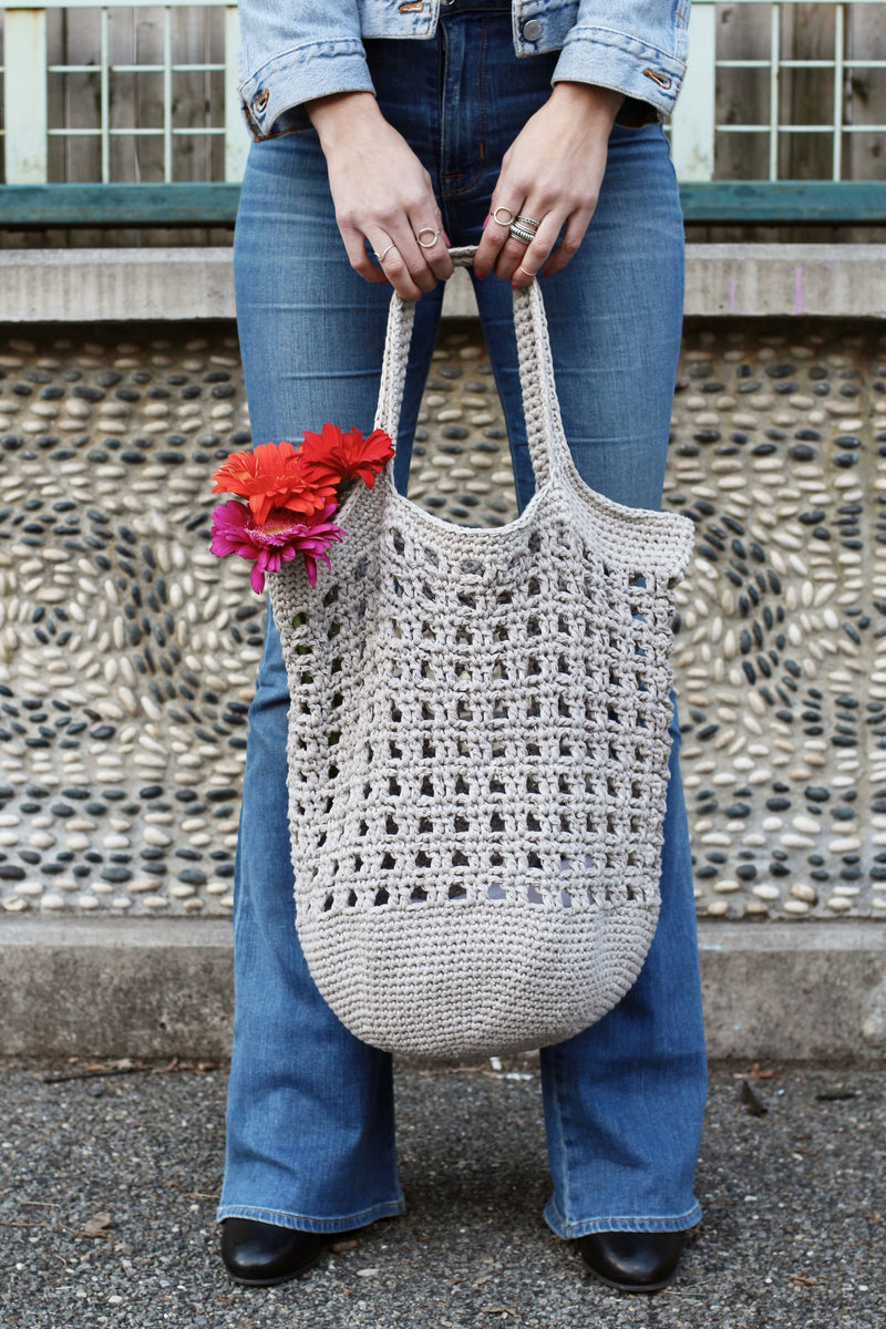 Janey Basket Bag (Crochet)