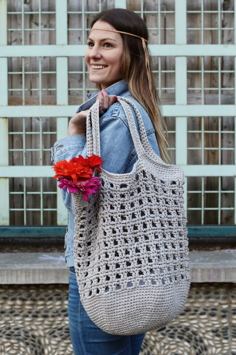 Janey Basket Bag (Crochet)