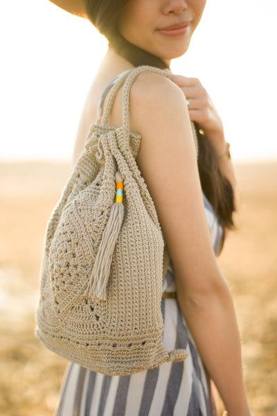 Crochet Kit - Wildrose Backpack