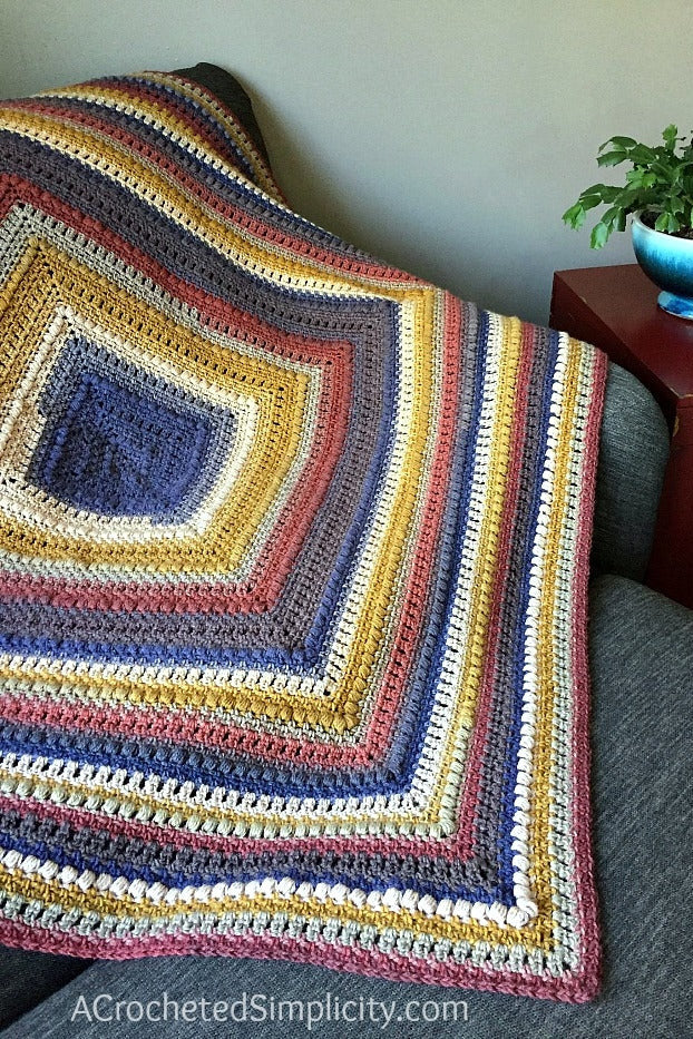 Crochet Kit Centaur Mandala Afghan - Main Image