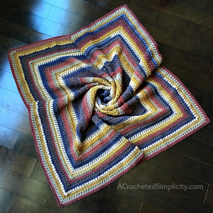 Crochet Kit Centaur Mandala Afghan