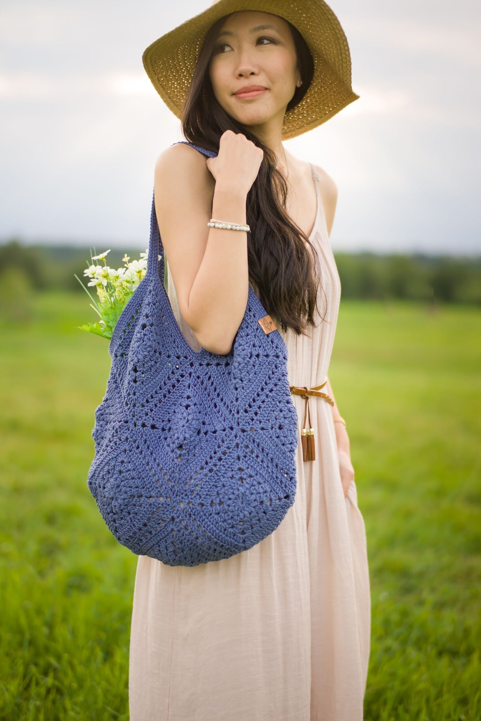 Crochet Kit - Wildrose Market Bag – Lion Brand Yarn