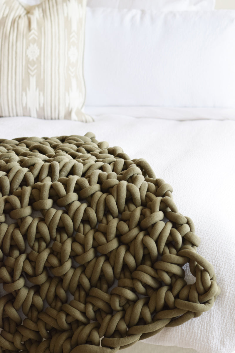 Crochet Kit - Hand Crocheted Big Blanket