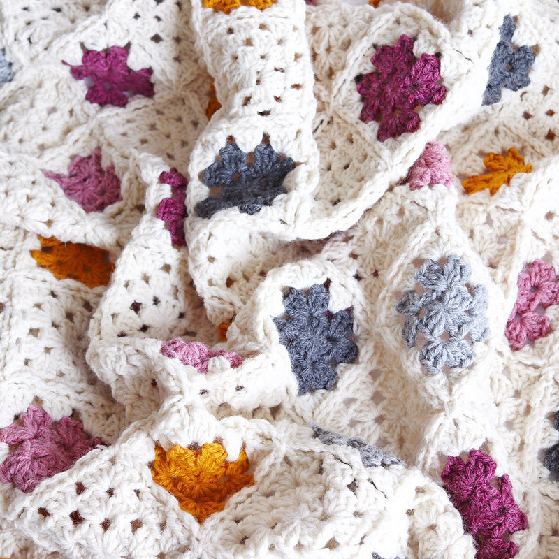 Crochet Kit - Sweet Granny Baby Blanket