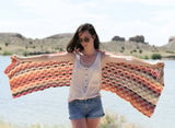 Crochet Kit - Isla Scalloped Wrap thumbnail