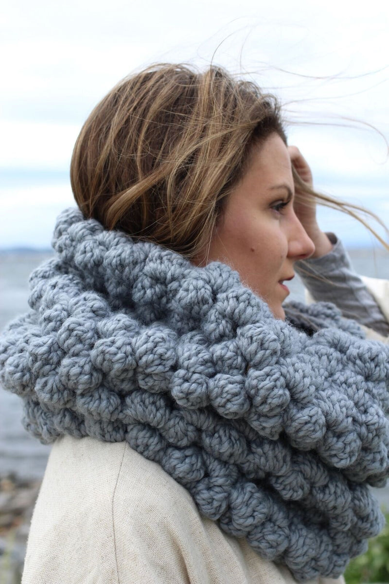 Crochet Kit - Cumulus Cowl