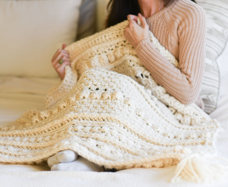 Crochet Kit - Wintertide Throw