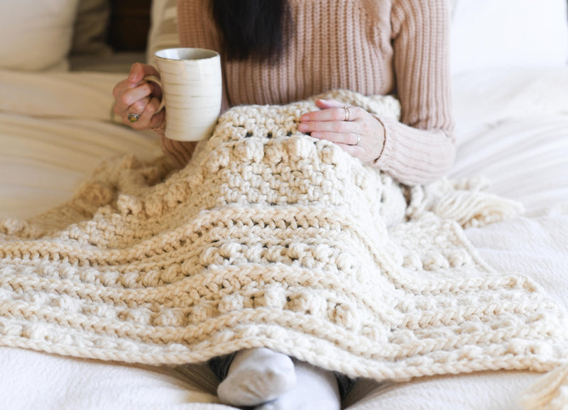 Crochet Kit - Wintertide Throw