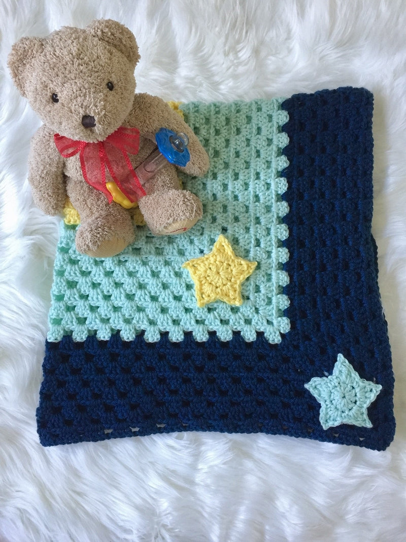 Crochet Kit - Twinkle Twinkle Baby Blanket
