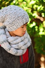 Knit Kit - Arctic Slouch Beanie and Scarf thumbnail