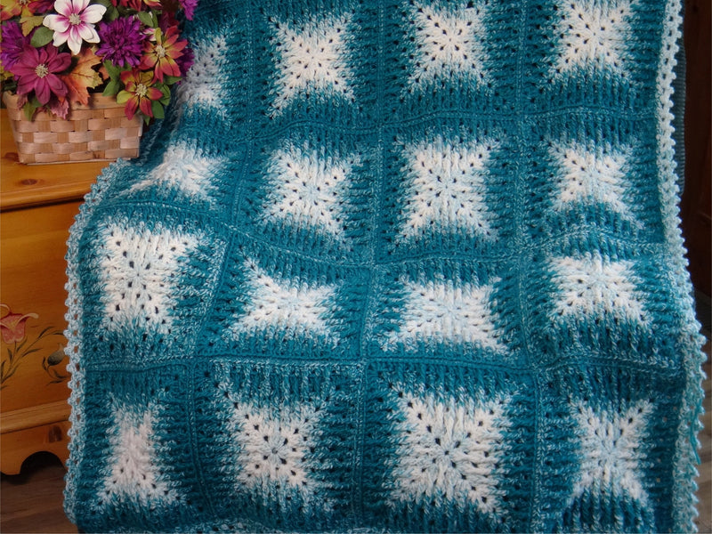 Crochet Kit - Mosaic Magic Afghan