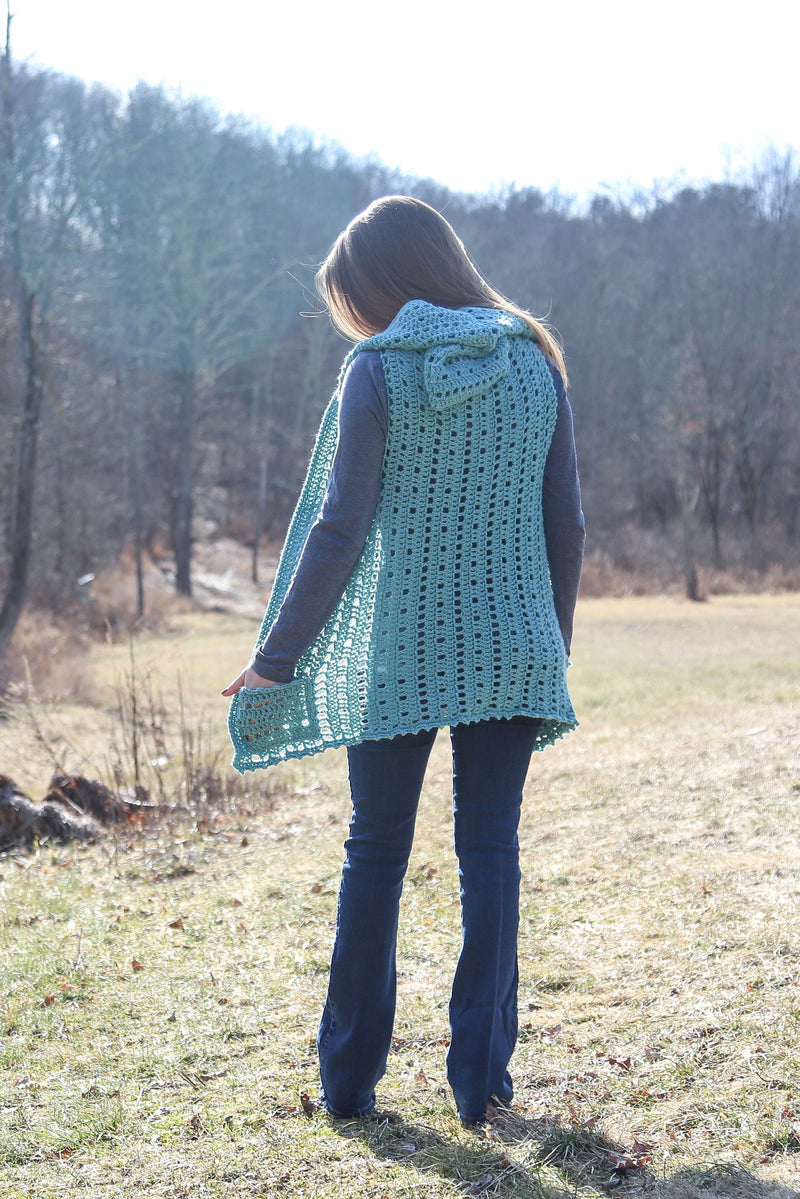 Crochet Kit - Winnie Hooded Vest