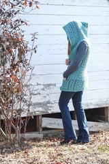Crochet Kit - Winnie Hooded Vest thumbnail