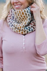 Crochet Kit - Stained Glass Cowl thumbnail