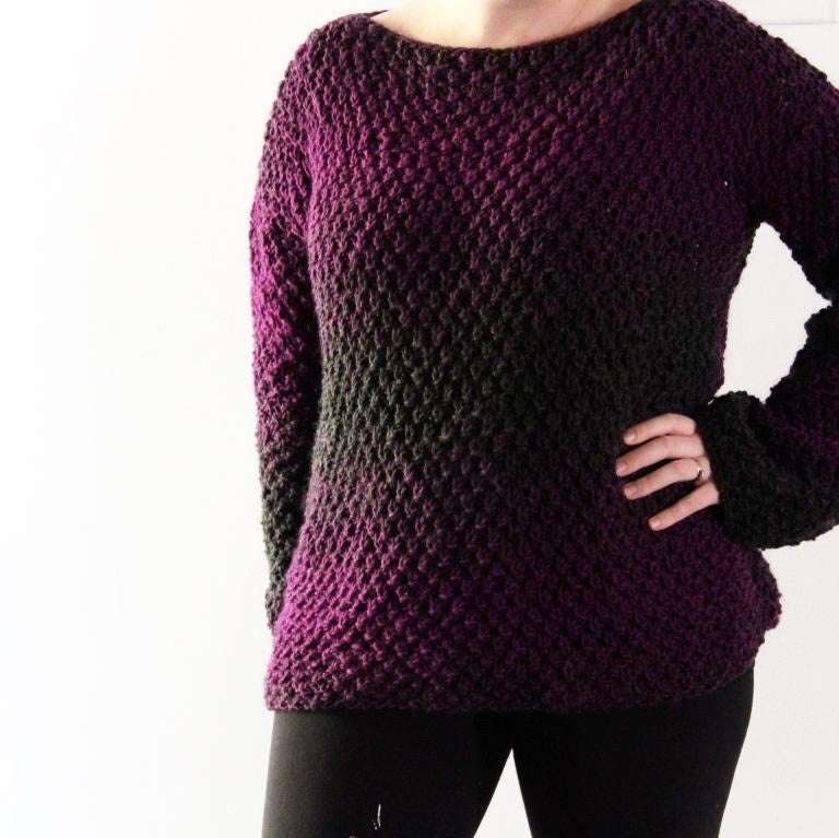 Knit Kit - The Amethyst Sweater