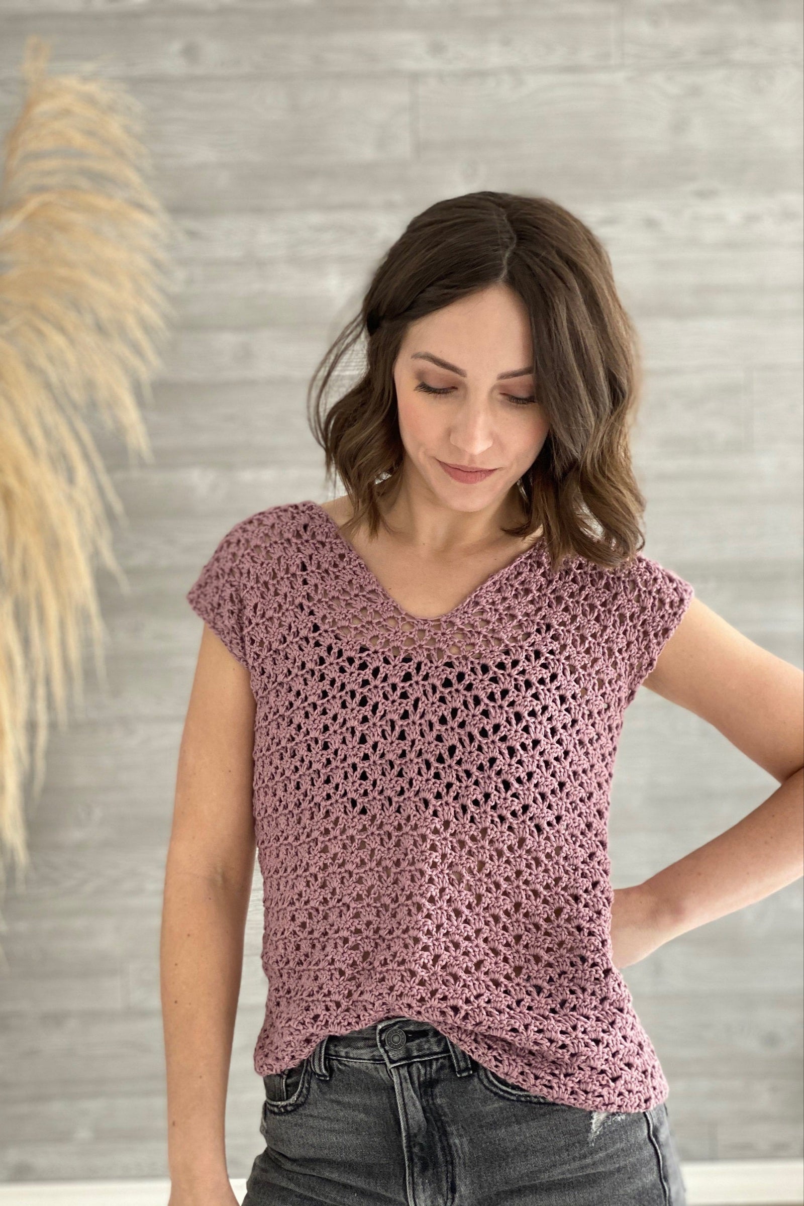 Crochet Kit - The Sweetpea Top – Lion Brand Yarn