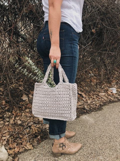 Crochet Kit - Structured Square Bag