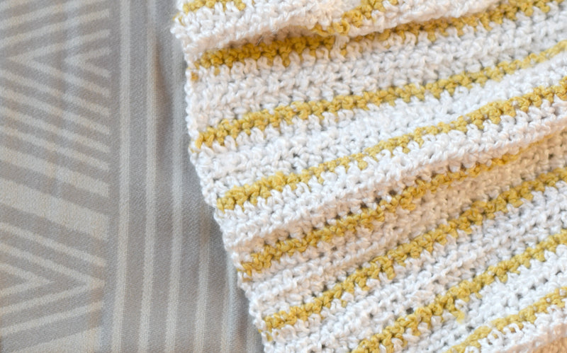 Crochet Kit - Squishy Beginner Crochet Baby Blanket