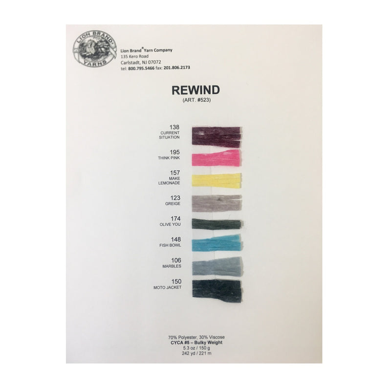 Rewind: Color Card