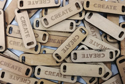 CREATE Wooden Tag