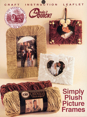 Simply Plush Picture Frames (Crafts)