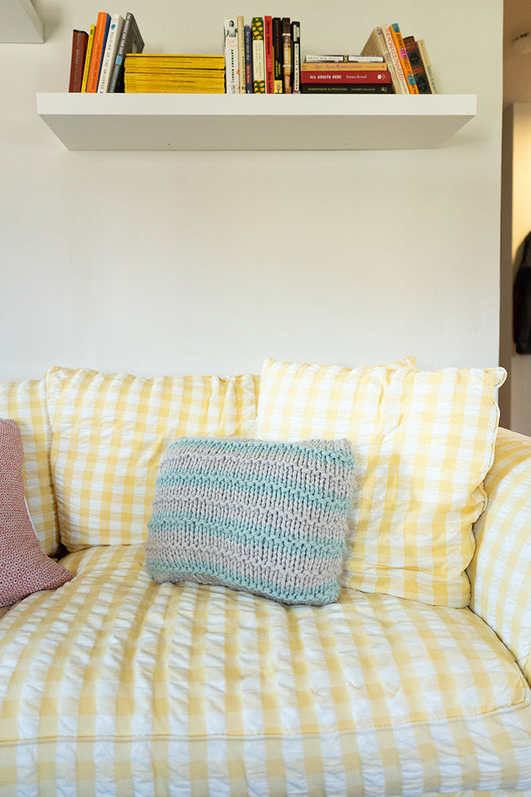 Sela Striped Pillow (Knit)